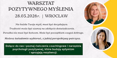 Warsztat pozytywnego my\u015blenia