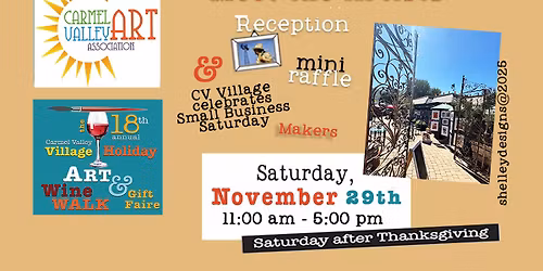18th Annual Art & WineWalk & Gift Faire