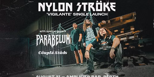 VIGILANTE Single Launch! Nylon Str\u00f6ke feat Parabelum & C\u00f6upla St\u00fcds