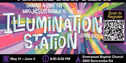 Vacation Bible School 2026 at Emmanuel Baptist Church of Shreveport