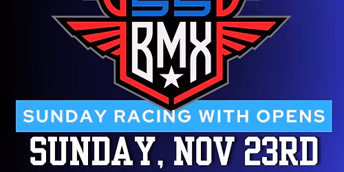 Sunday Racing With Opens 11\/23