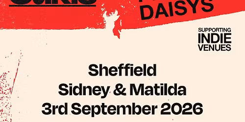 Wheels In Motion Tour: The Jacques, The Sukis, Pistol Daisys