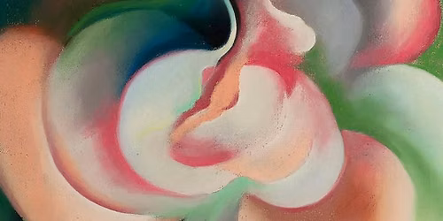 Discover Soft Pastels: Inspired by Georgia O'Keeffe's Pink and Green\ufeff with Laura T