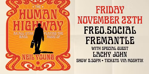 The Human Highway play Neil Young at Freo Social