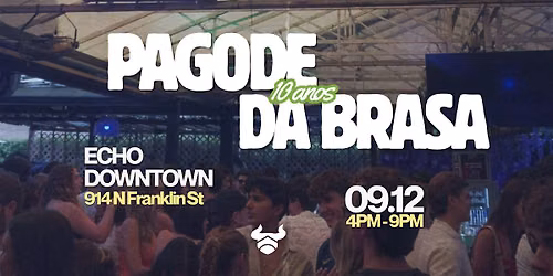 PAGODE BRASA 10 ANOS