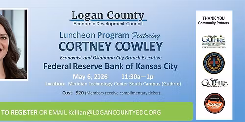 Luncheon Featuring Cortney Cowley, Federal Reserve