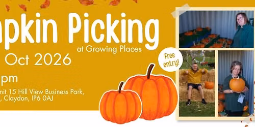 Pumpkin Picking at Growing Places