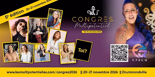 Congr\u00e8s multipotentiel 2026