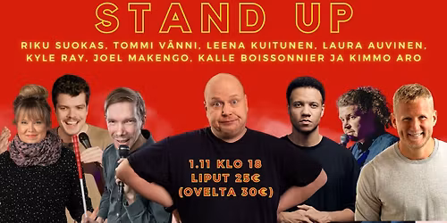 WPK:n Stand Up - Riku Suokas & Yst\u00e4v\u00e4t - PIKKUJOULUSPECIAL!