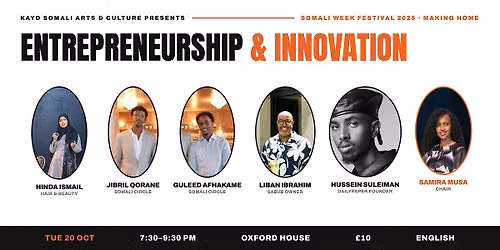 Building Futures: Somali Entrepreneurship Across the Diaspora