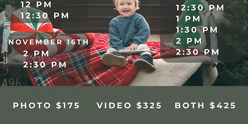 \u2728 Christmas Minis at the Tree Farm! \u2728