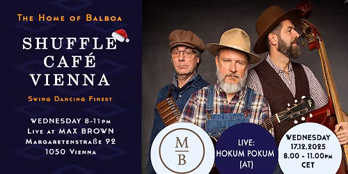 Shuffle Caf\u00e9 Christmas Session - Live: Hokum Pokum