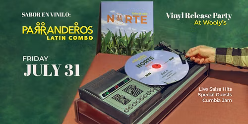 Vinyl Release Party @ Wooly's! 