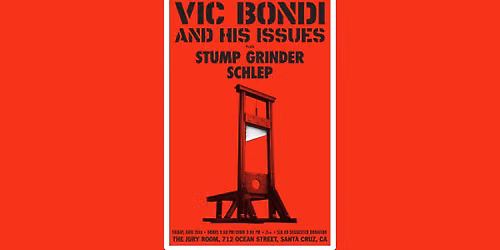 Vic Bondi and His Issues with Stump Grinder and Schlep at The Jury Room