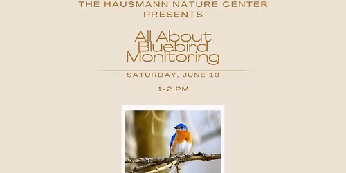 All About Bluebird Monitoring at Lapham Peak