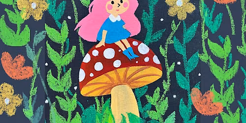 Magical Woodland Fairy Acrylic Painting (9-12 yrs)