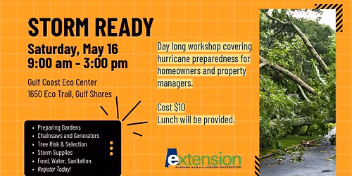 Storm Ready, Saturday-May 16