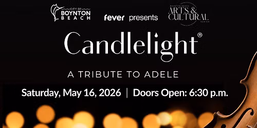 Candlelight Concert: A Tribute to Adele \u2013 A Soulful String Experience