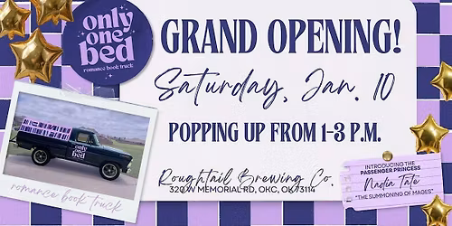 Only One Bed Book Truck Grand Opening Pop-Up