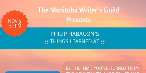 BOOK LAUNCH: Philip Habacon's 55 Things Learned at 55