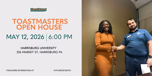 HYP Toastmasters Open House