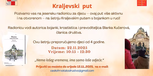 Radionica za djecu - jesen - Kraljevski put 