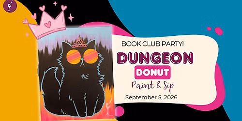 BOOK CLUB Party! Dungeon Donut | Trivia & Paint Night