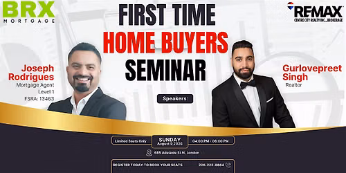 Free First time Home buyers Seminar\u2013 London Ontario