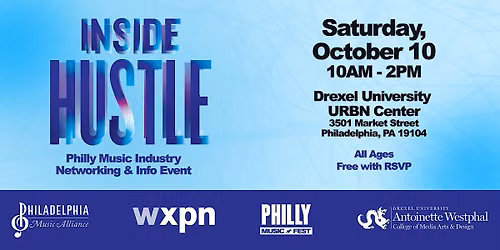INSIDE HUSTLE: Philly Music Industry Networking & Info Events