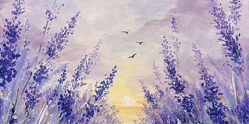 Paint and Sip: Lavender Breeze