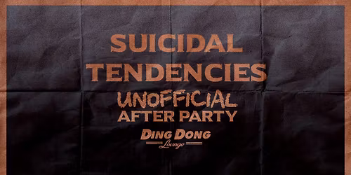 Suicidal Tendencies Unofficial After Party