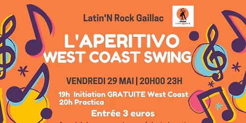 Aperitivo  West Coast Swing  ! 