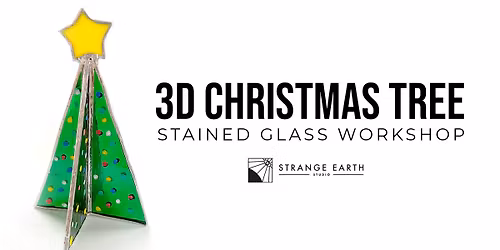 3D Christmas Tree Stained Glass Workshop