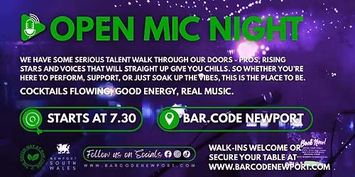 OPEN MIC NIGHT