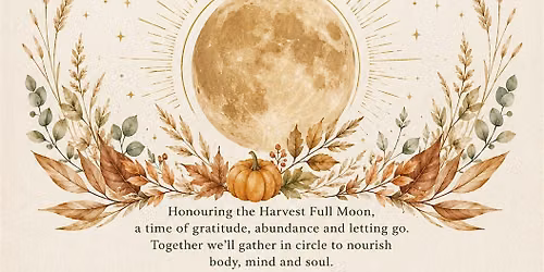 Harvest Full Moon Wellness Circle