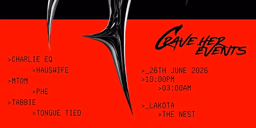 CRAVE.HER EVENTS - Pre Pride