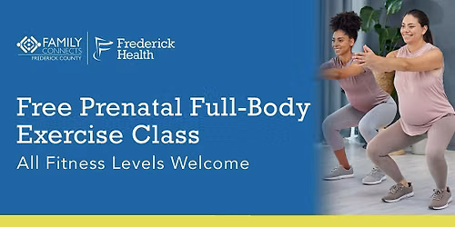 Free Prenatal Full-Body Exercise Class - All Fitness Levels Welcome