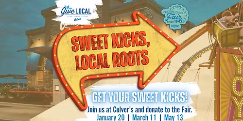 Culver's Donate & Dine! Waukesha County Fair