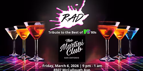 RAD at The Martini Club