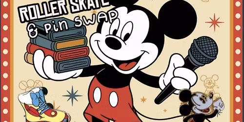 Disney Day & Pin Swap at Skate Reflections