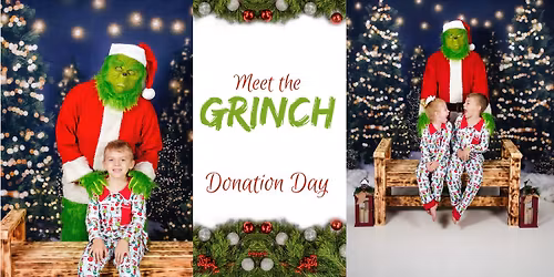Photos with the Grinch - Donation Day