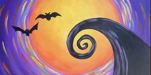 Jack Scream-ington Halloween Paint n Sip! Friday 31st October, 6-8pm