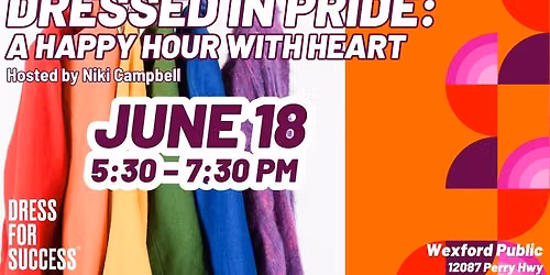 Dressed in Pride: A Happy Hour with Heart