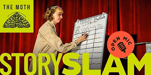 7\/9 The Moth StorySLAM @ FREMONT ABBEY Seattle