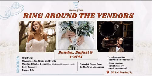 Ring Around the Vendors: The Before & After \u201cI Do\u201d Wedding Experience