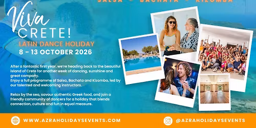 Viva Crete Latin Dance Holiday 2026
