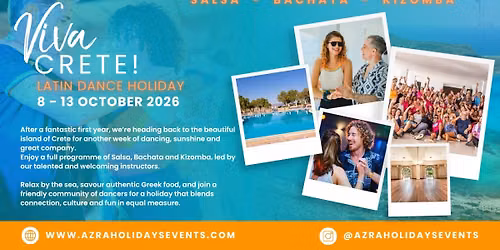 Viva Crete Latin Dance Holiday 2026