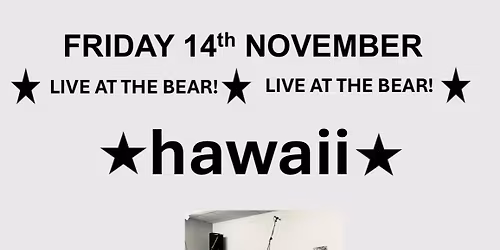 Hawaii, live at The Bear Inn