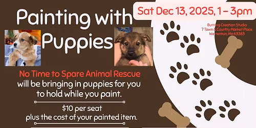 Painting with Puppies