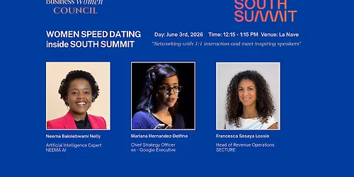 Women Speed Dating Inside South Summit